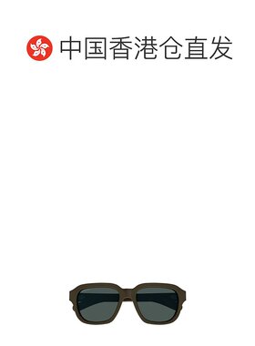 1h可退 香港直邮Gucci 古驰 男士 几何框太阳镜 GG1508S brown棕