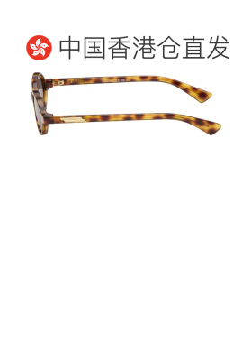 香港直邮Bottega Veneta 葆蝶家 女士 棕色 Classic Oval 太阳镜
