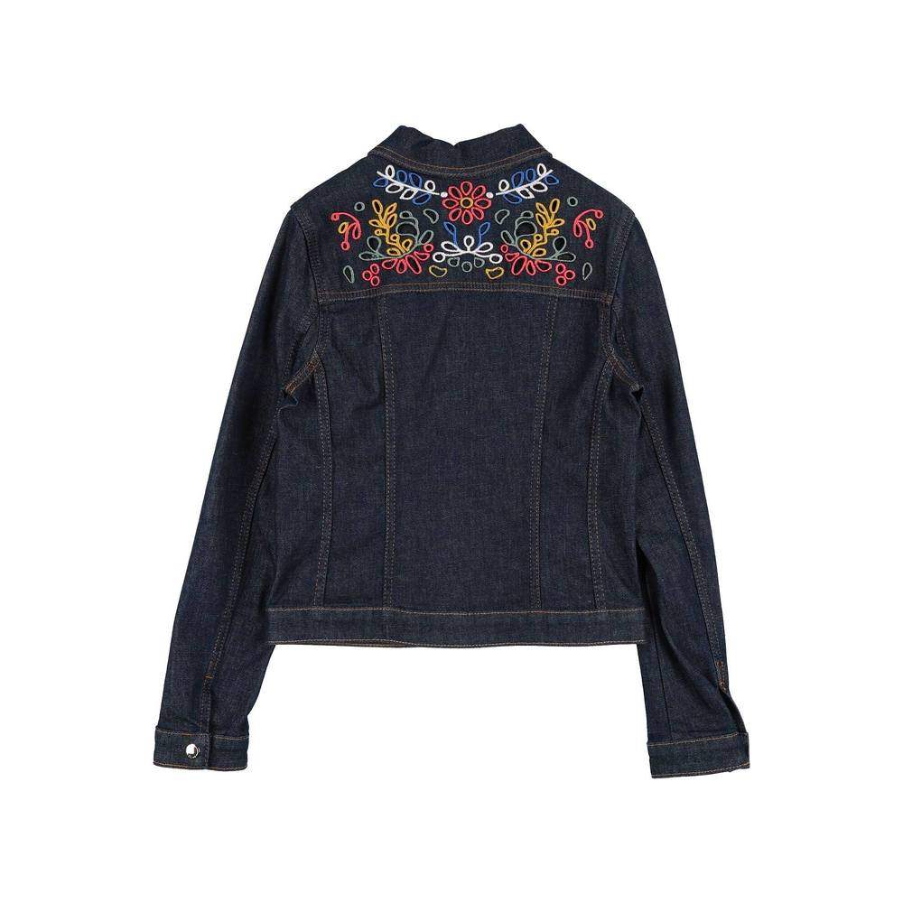 1h可退 香港直邮Chloe 蔻依 女童 牛仔布夹克童装 blue蓝色 舒适,淘宝优惠券,粉丝福利购,淘宝优惠卷