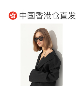 香港直邮JACQUEMUS 女士太阳镜 JAC590C1SUN CO 黑色 Sunglasses