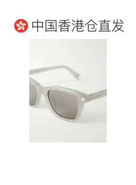香港直邮zegna 杰尼亚 男士 方形框醋纤太阳眼镜 EZ030320A