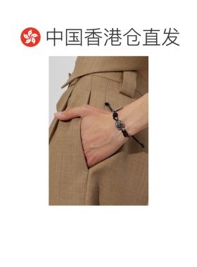 香港直邮VERSACE 男士手链手镯 10244821A006371B00K CO 黑色