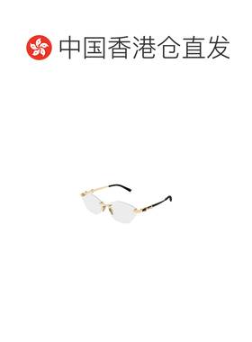 香港直邮GUCCI 女士眼镜 GG2050O001 SS2026 白色 无边框平光镜