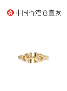 香港直邮Salvatore Ferragamo 菲拉格慕 女士 JEWELRY 金色铜制戒