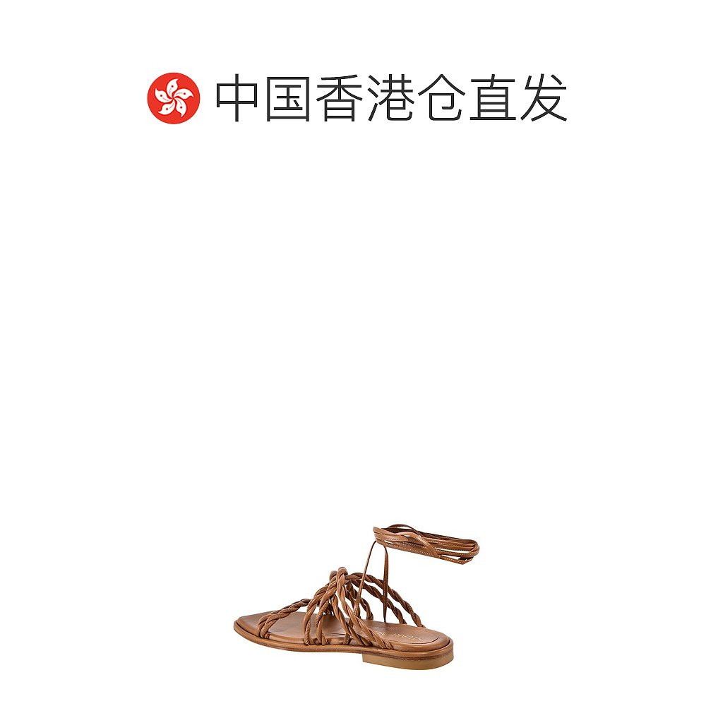 香港直邮Stuart Weitzman 女士Stuart Weitzman Calypso 系带凉鞋 - 图1