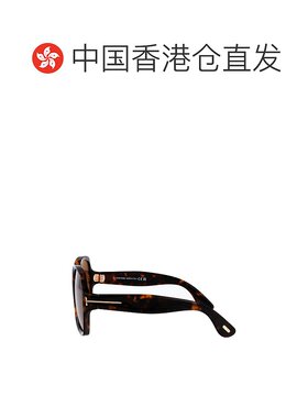 香港直邮Tom Ford 汤姆 福特 女士 醋纤棕色太阳眼镜 FT122152E