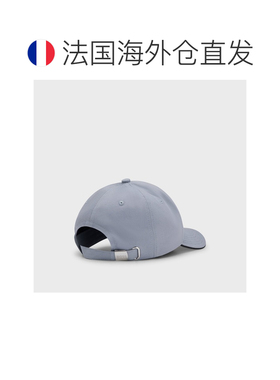 自营欧洲直邮HUGO BOSS雨果 Cap-Bold男士深灰色印花Logo斜纹布棒