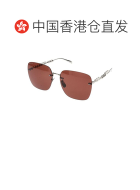 香港直邮GUCCI 女士眼镜 GG1923SA002 SS2026 棕色 方框太阳镜