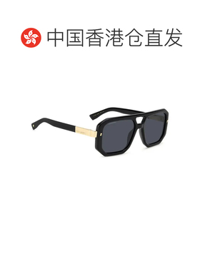 香港直邮DSQUARED2 男士太阳镜 D20105S8072K CO 黑色 D2 0105/S