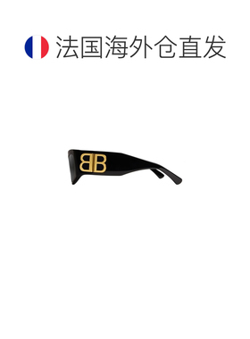 自营欧洲直邮Balenciaga巴黎世家 Bossy Cat女士黑色猫眼形太阳眼