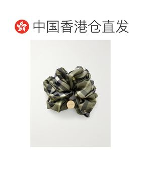 香港直邮Burberry 巴宝莉 女士 格纹真丝发束 813【付后1h可退】