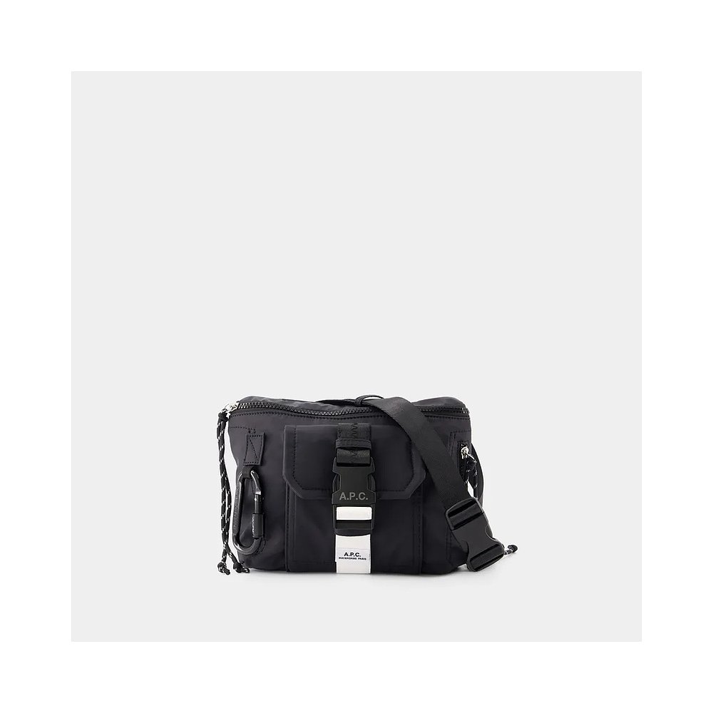 欧洲直邮Trek Belt Bag- A.P.C.- Synthetic- Black-图0