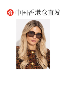 香港直邮CHLOÉ 女士太阳镜 CH0327S0002 CO 棕色 Sunglasses