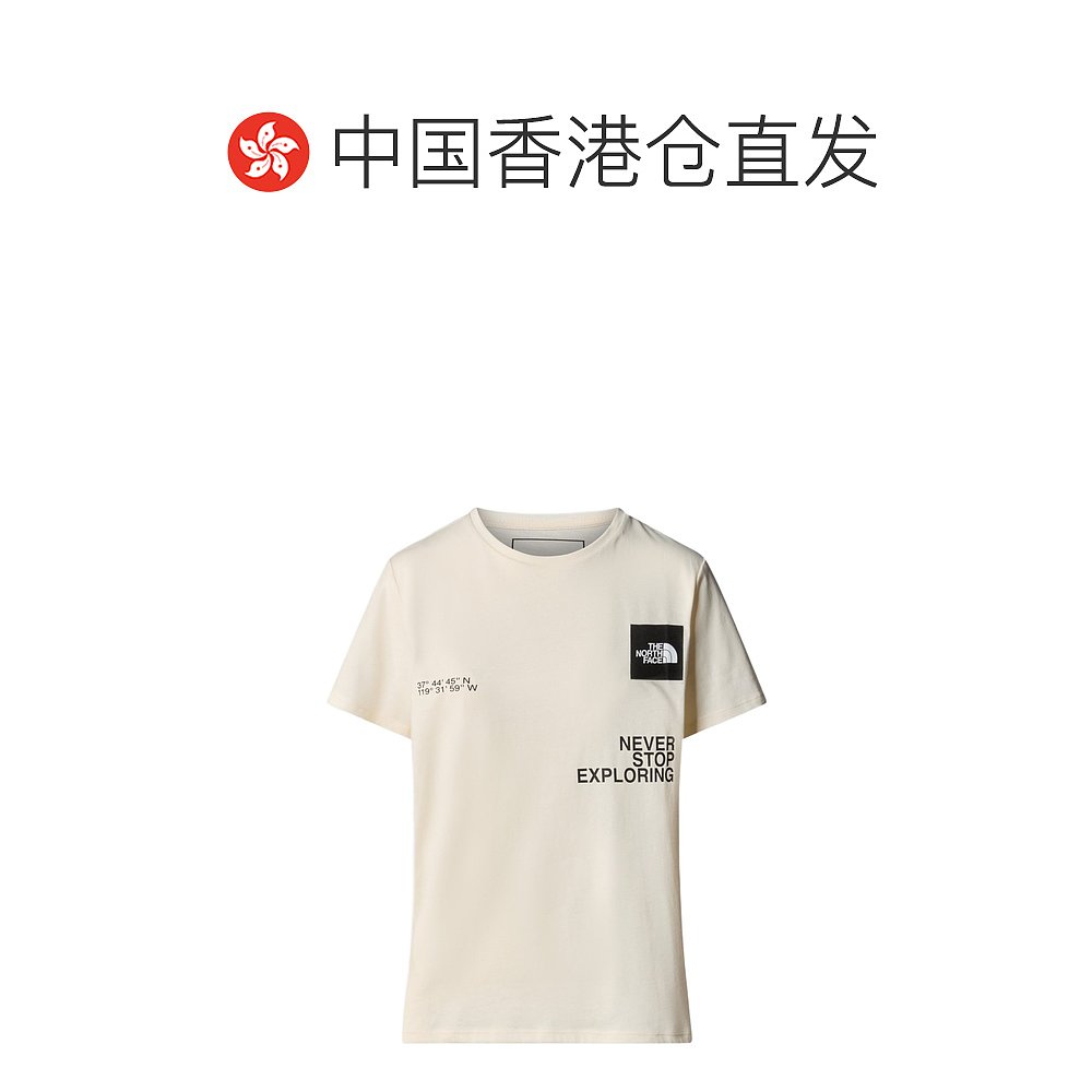 香港直邮The North Face W Foundation坐标图案 T恤 NF0A882W-图1