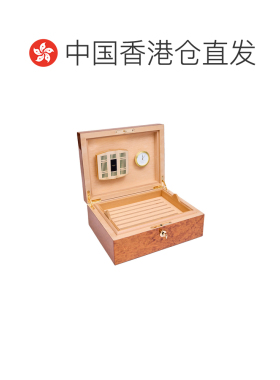 香港直邮Rapport英国雪茄盒进口优质雪松木保湿雪茄烟盒便携大容