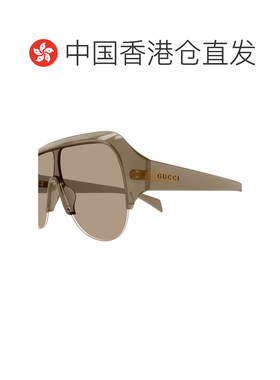 香港直邮Gucci 古驰 女士 棕色太阳镜 GG2023S005BROWNBROWNBROWN