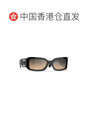 1h可退 香港直邮CHANEL 女士眼镜 CH5526C501W1 CO 黑色 全框太阳