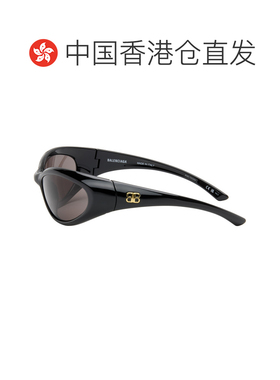 1h可退 香港直邮Balenciaga 巴黎世家 女士 黑色太阳镜 BB0384S00