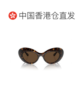 香港直邮VERSACE 女士眼镜 VE4456U10873 AW2025 绿色 全框印花太