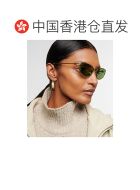 1h可退 香港直邮Bottega Veneta 葆蝶家 女士 打结猫眼太阳眼镜