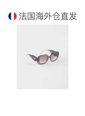 自营欧洲直邮PRADA普拉达 Symbole女士炭灰色镜片醋酸纤维太阳镜