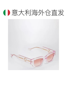 欧洲直邮GUCCI 女士太阳镜 778259J16915958 SS2024 粉红色 Recta