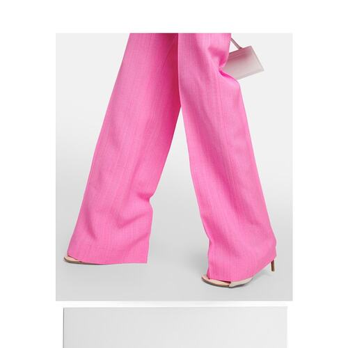 1h可退 香港直邮Jacquemus 女士 Les Pantalons Sauge 高腰长裤 - 图3