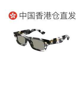 1h可退 香港直邮Bottega Veneta 葆蝶家 男士 矩形太阳镜 BV1351S