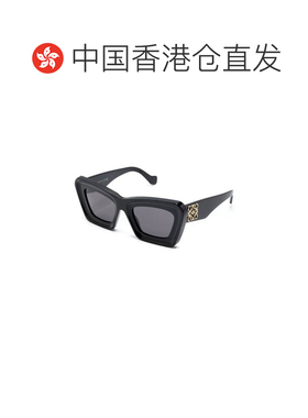 香港直邮LOEWE 罗意威 女士 黑色太阳眼镜 LW40145I52