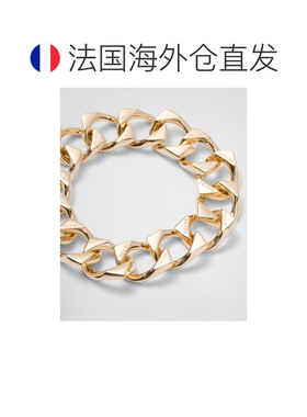自营欧洲直邮PRADA普拉达 Eternal Gold女士金色黄金手链