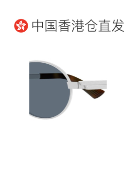 香港直邮Bottega Veneta 葆蝶家 男士 Panthos 弹力椭圆框镀银太