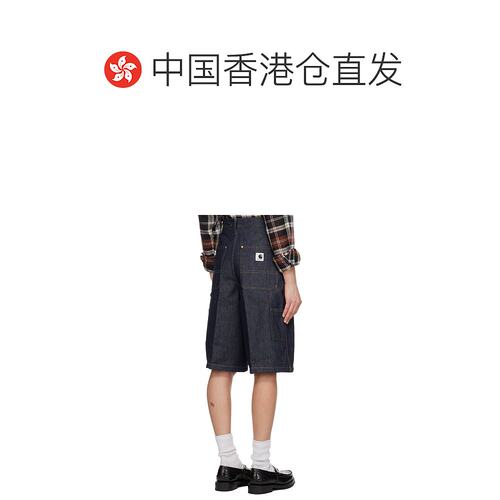 1h可退 香港直邮CARHARTT WIP 女士 蓝色 Nixon Double Knee 牛仔 - 图1