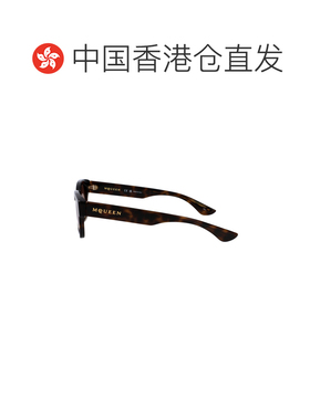 香港直邮ALEXANDER MCQUEEN 几何太阳镜 Men crov 【付后1h可退】