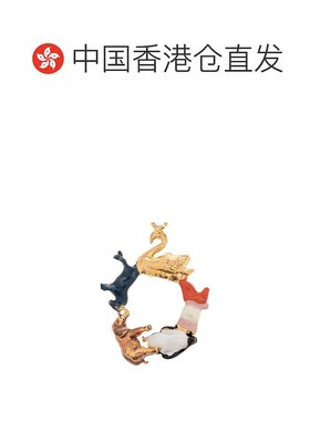 香港直邮Marni 字母“O”多色吊坠 PNMV0100POP6528