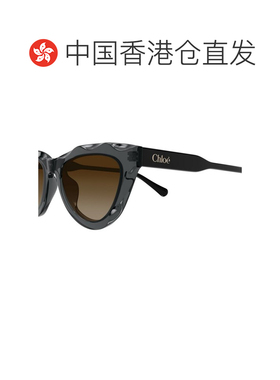 香港直邮CHLOÉ 女士太阳镜 CH0294S005 SS2026 灰色 猫眼太阳镜