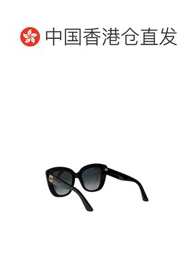 香港直邮Gucci 古驰 女士 logo太阳镜 GG0327S black黑色 舒适时