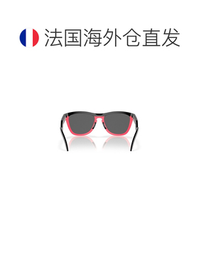 自营欧洲直邮Oakley Frogskins黑色O Matter塑料运动太阳眼镜男女