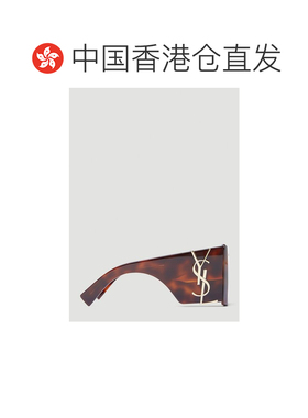 1h可退 香港直邮Saint Laurent 圣罗兰 女士 Blaze 玳瑁太阳镜 73