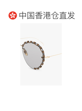 1h可退 香港直邮CHLOÉ 女士眼镜 CH0186S001 AW2024 白色 CHLOÉ S