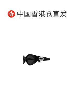 香港直邮GUCCI 女士眼镜 GG2121S002 SS2026 黑色 几何框太阳镜
