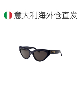 1h可退 欧洲直邮BALENCIAGA 女士眼镜 BB0270S004 SS2025 蓝色 BB