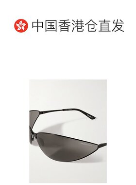 1h可退 香港直邮Balenciaga 巴黎世家 男士 黑色 Razor Cat 太阳