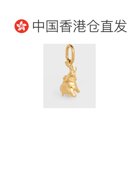 香港直邮CELINE 女士项链 B10793F65GJZ3 CO 金色 大象吊饰