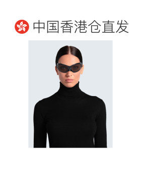 1h可退 香港直邮Balenciaga 巴黎世家 女士 太阳眼镜 black黑色