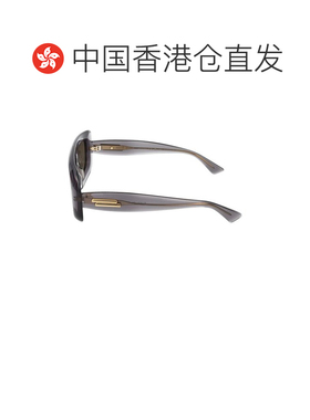 香港直邮Bottega Veneta 葆蝶家 男士 灰色 Bombe Shield 太阳镜