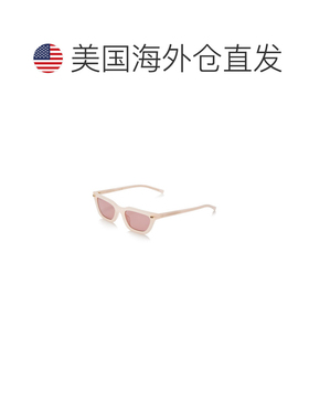 1h可退 香港直邮Gucci 古驰 女士 方形框醋纤太阳眼镜 pink粉色