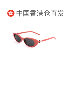 1h可退 香港直邮Gucci 古驰 女士 几何框太阳镜 GG1680S red红色