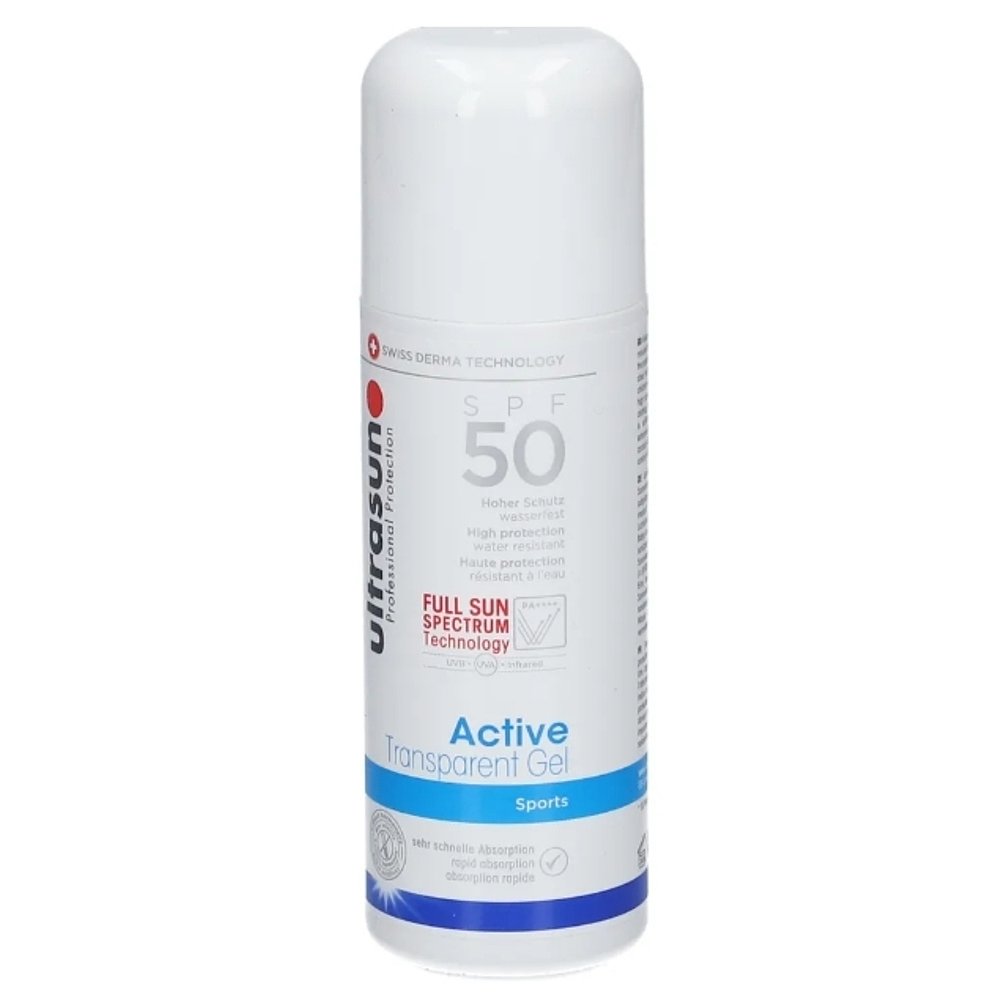 欧洲直邮ULTRASUN优佳面部防晒凝胶SPF50速干不油腻150ml - 图0