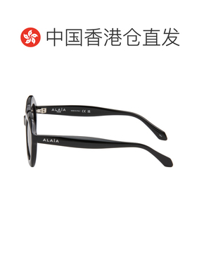 香港直邮alaia 女士 ALAÏA 黑色太阳镜 AA0088S001BLACKBLACKGRE