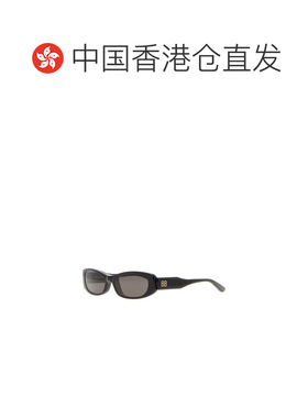 1h可退 香港直邮Balenciaga 巴黎世家 女士 NOVA 黑色醋纤太阳眼